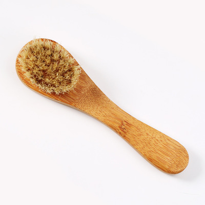 Brosse Visage Naturelle en Bambou et Poils de Sanglier – L’Accessoire Beauté pour une Peau Radieuse - Sylvarôme