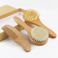Ensemble de brosses de massage pour bébé en bois naturel – Douceur & soin dès la naissance - Sylvarôme