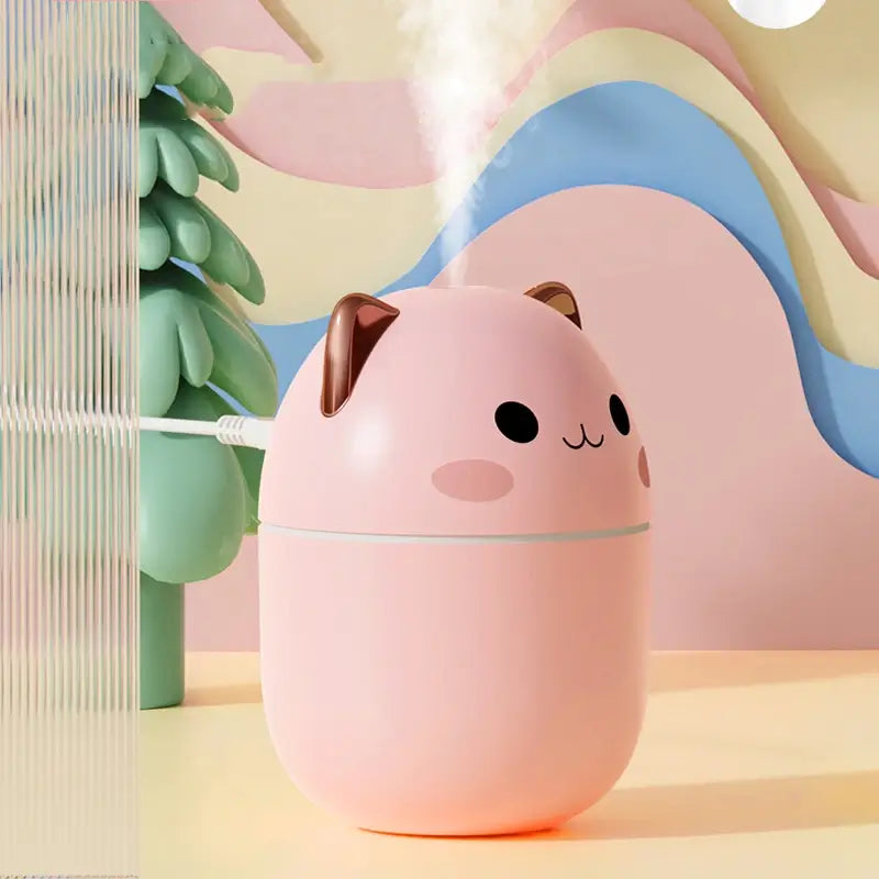 😻 Humidificateur d’Air Chat Mignon – Diffuseur d’Arômes Silencieux avec LED | Maison, Bureau & Voiture - Sylvarôme